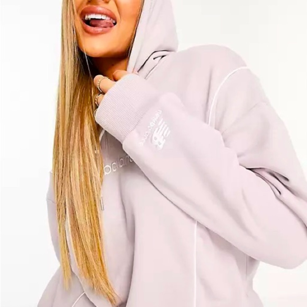 New Balance Lilac Hoodie